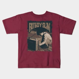 Fatboy Slim Vintage Radio Kids T-Shirt